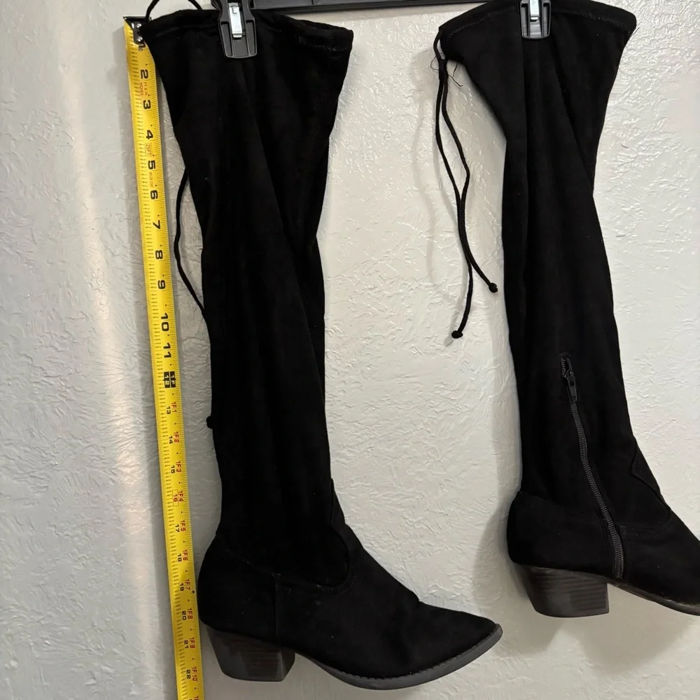SO Black Over-the-Knee Women's Boots